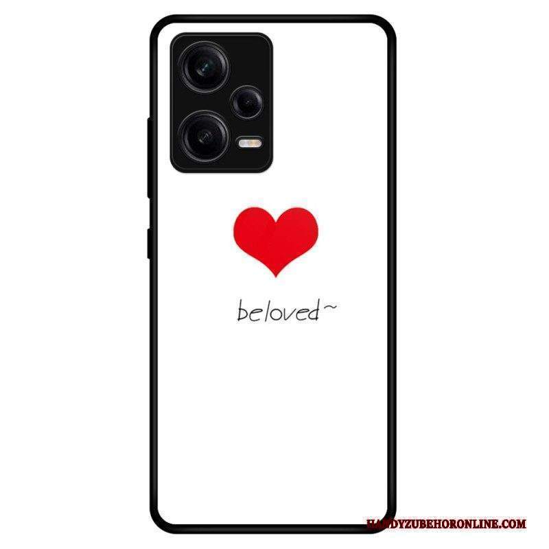 Cover Xiaomi Redmi Note 12 Pro Cuore In Vetro Temperato