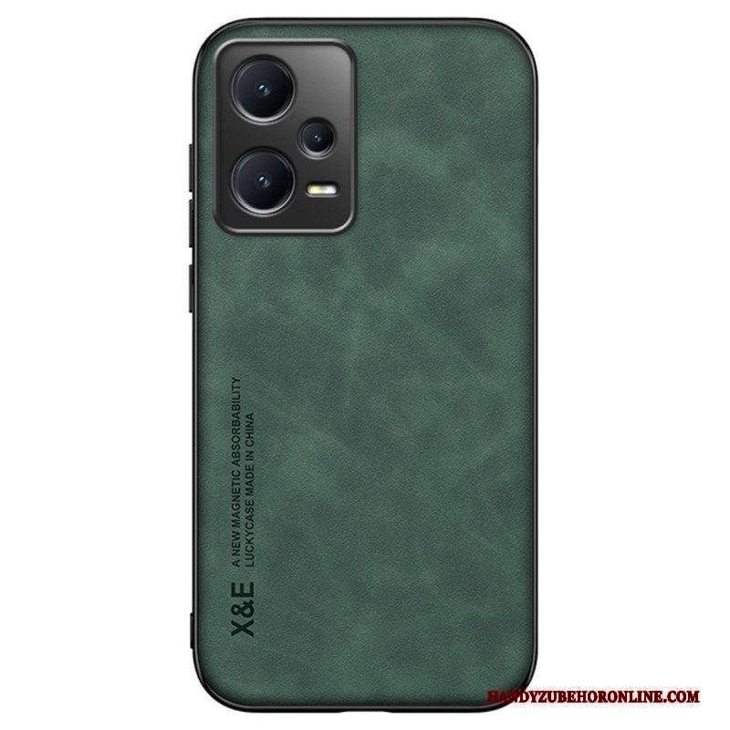 Cover Xiaomi Redmi Note 12 Pro Pelle Effetto Pelle X&e