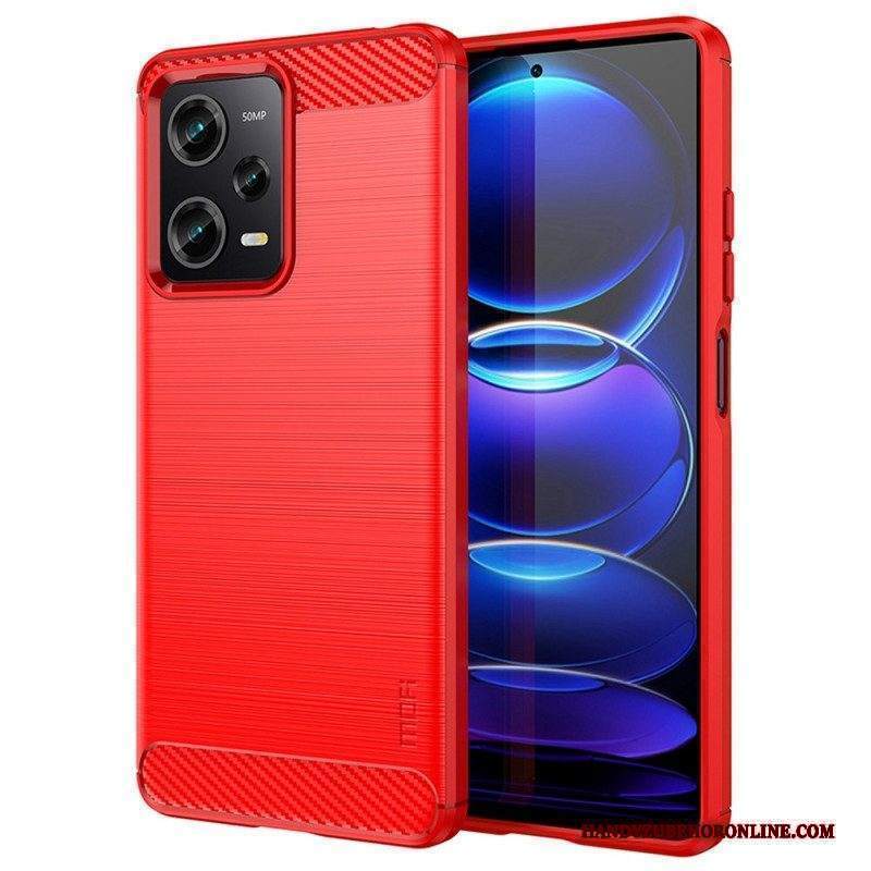 Cover Xiaomi Redmi Note 12 Pro Plus Fibra Di Carbonio Spazzolata