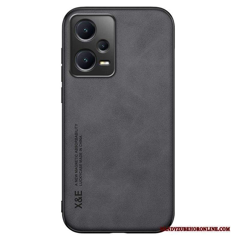 Cover Xiaomi Redmi Note 12 Pro Plus Pelle Effetto Pelle X&e