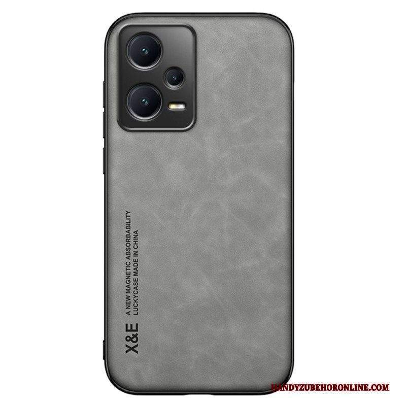 Cover Xiaomi Redmi Note 12 Pro Plus Pelle Effetto Pelle X&e