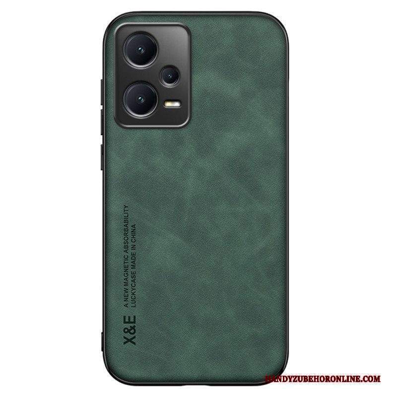 Cover Xiaomi Redmi Note 12 Pro Plus Pelle Effetto Pelle X&e