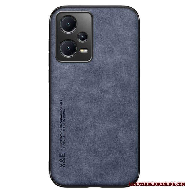 Cover Xiaomi Redmi Note 12 Pro Plus Pelle Effetto Pelle X&e