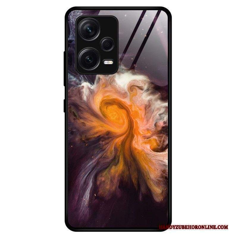 Cover Xiaomi Redmi Note 12 Pro Plus Vetro Temperato Colori Marmo