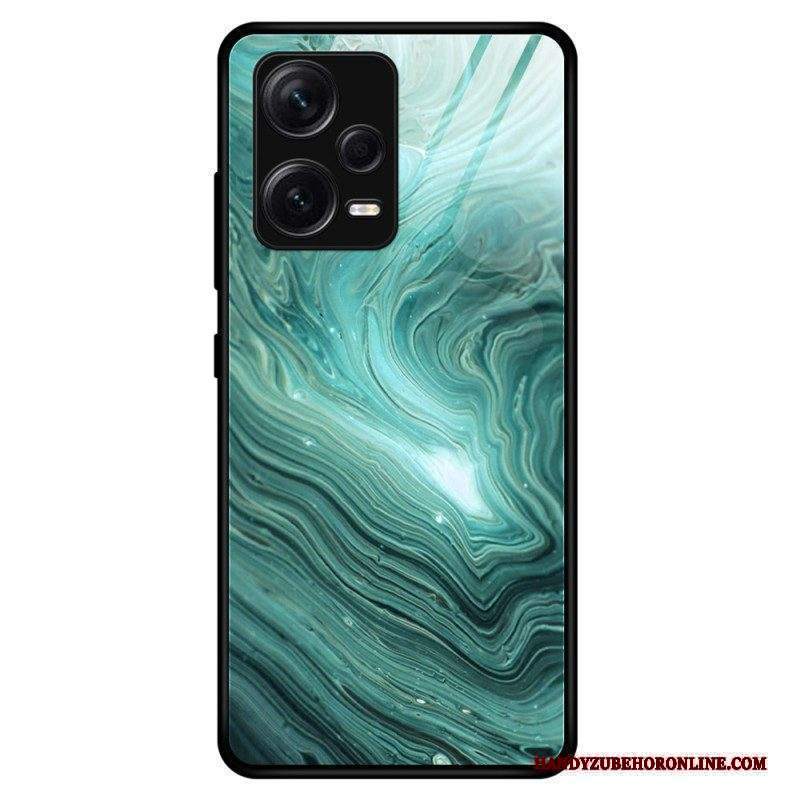 Cover Xiaomi Redmi Note 12 Pro Plus Vetro Temperato Colori Marmo