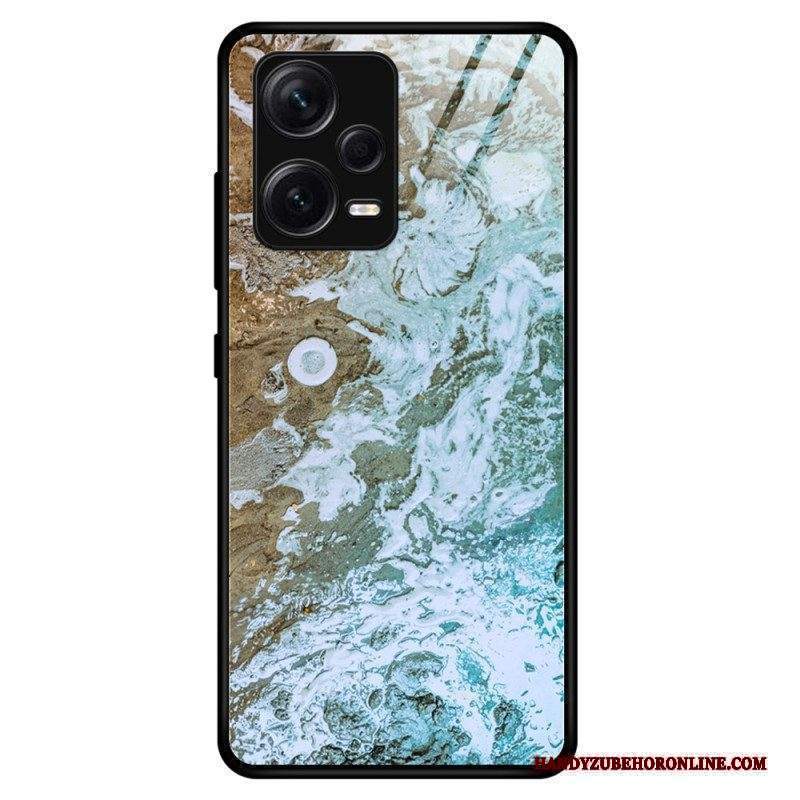 Cover Xiaomi Redmi Note 12 Pro Plus Vetro Temperato Colori Marmo