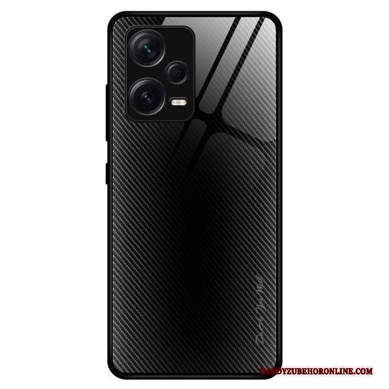 Cover Xiaomi Redmi Note 12 Pro Plus Vetro Temperato In Fibra Di Carbonio