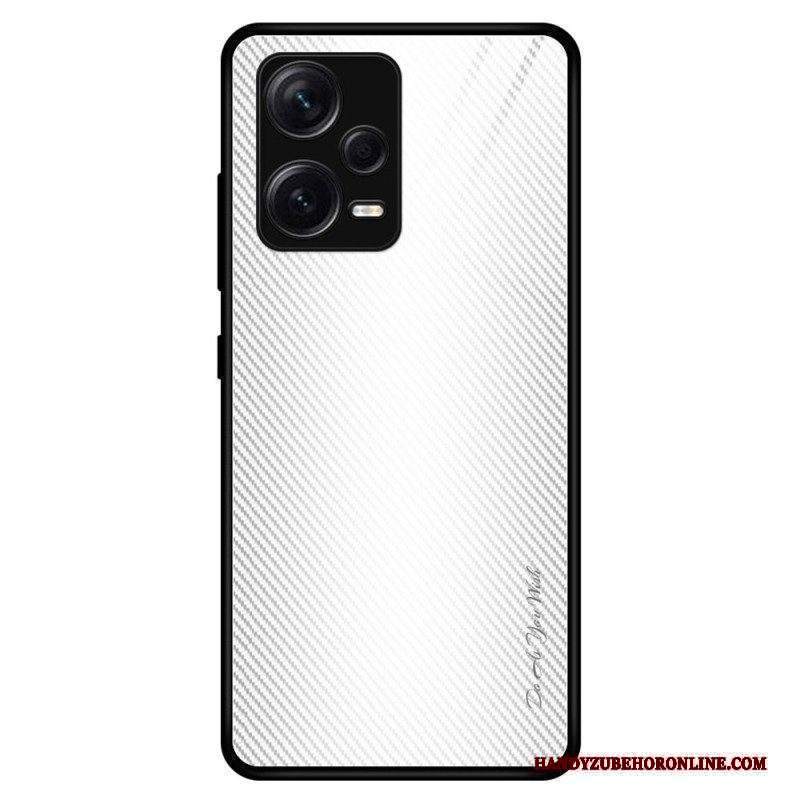 Cover Xiaomi Redmi Note 12 Pro Plus Vetro Temperato In Fibra Di Carbonio