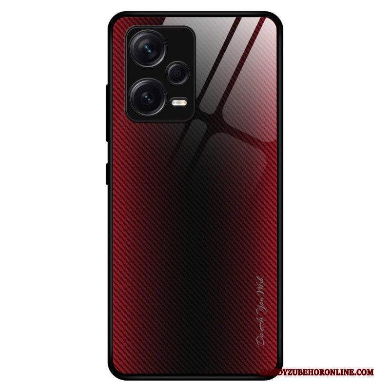 Cover Xiaomi Redmi Note 12 Pro Plus Vetro Temperato In Fibra Di Carbonio