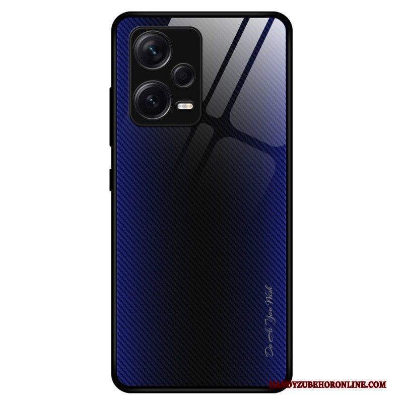 Cover Xiaomi Redmi Note 12 Pro Plus Vetro Temperato In Fibra Di Carbonio