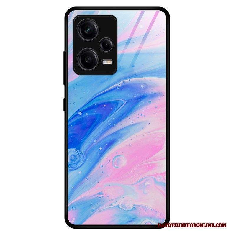 Cover Xiaomi Redmi Note 12 Pro Vetro Temperato Colori Marmo