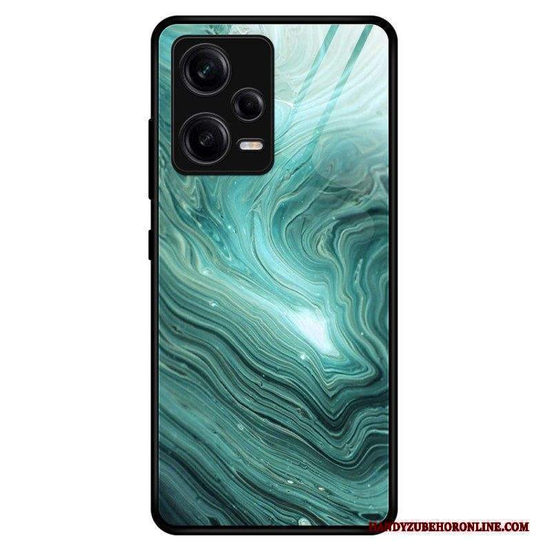 Cover Xiaomi Redmi Note 12 Pro Vetro Temperato Colori Marmo