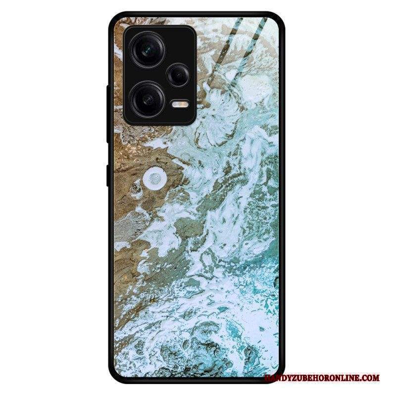 Cover Xiaomi Redmi Note 12 Pro Vetro Temperato Colori Marmo