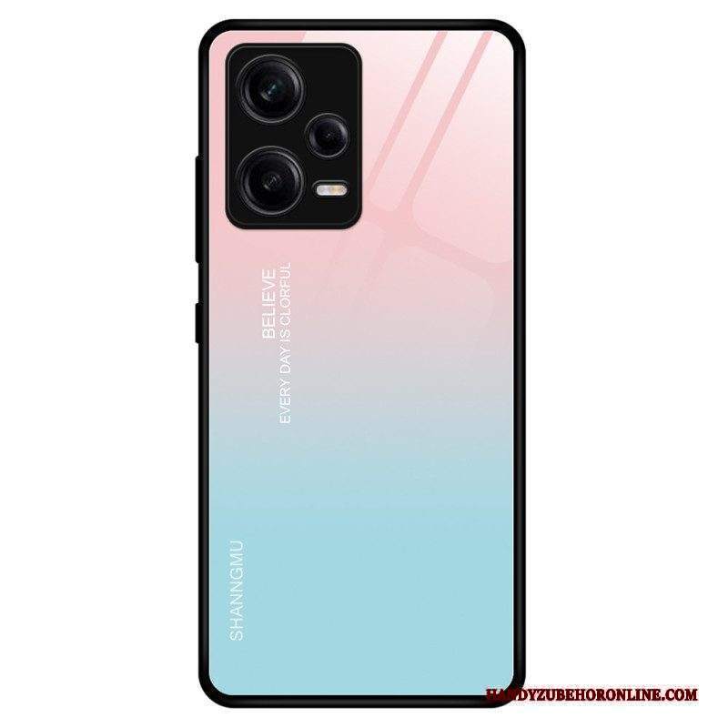 Cover Xiaomi Redmi Note 12 Pro Vetro Temperato Sfumato