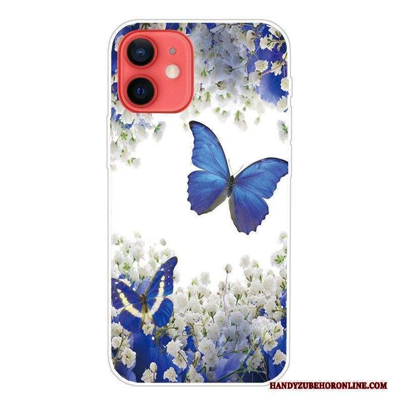 Cover iPhone 13 Mini Farfalle