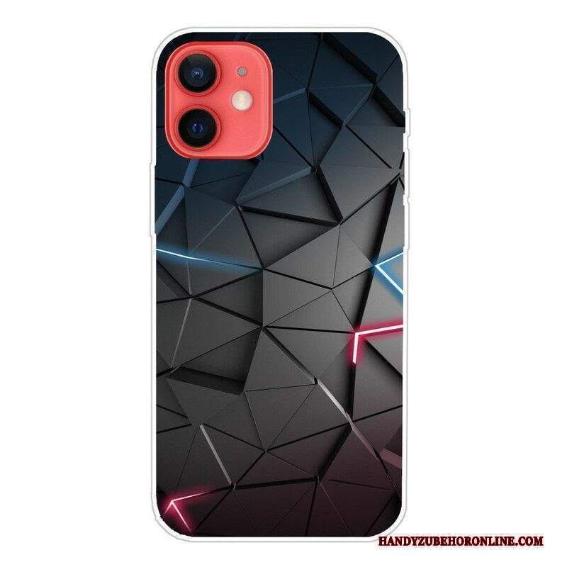 Cover iPhone 13 Mini Geometria Flessibile