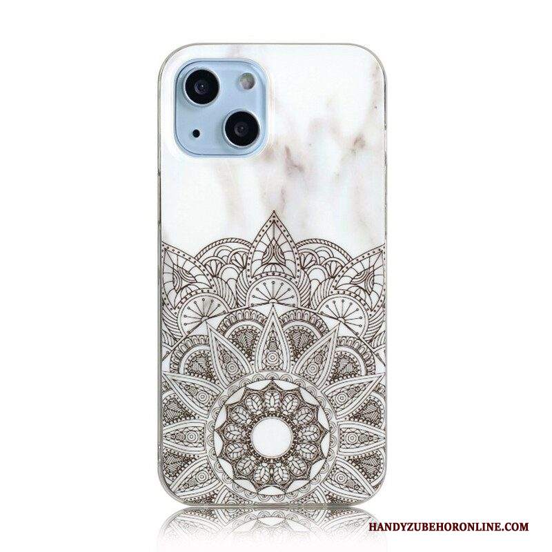 Cover iPhone 13 Mini Geometrie Di Marmo