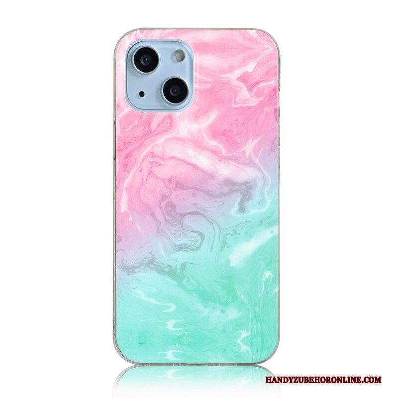 Cover iPhone 13 Mini Marmo Semplificato