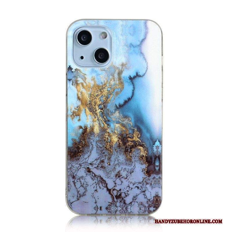 Cover iPhone 13 Mini Marmo Semplificato