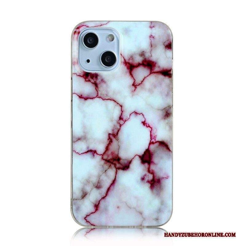 Cover iPhone 13 Mini Marmo Semplificato