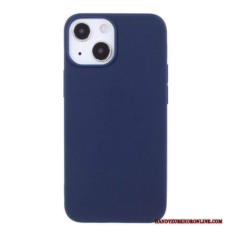 Cover iPhone 13 Mini Silicone Flessibile Opaco