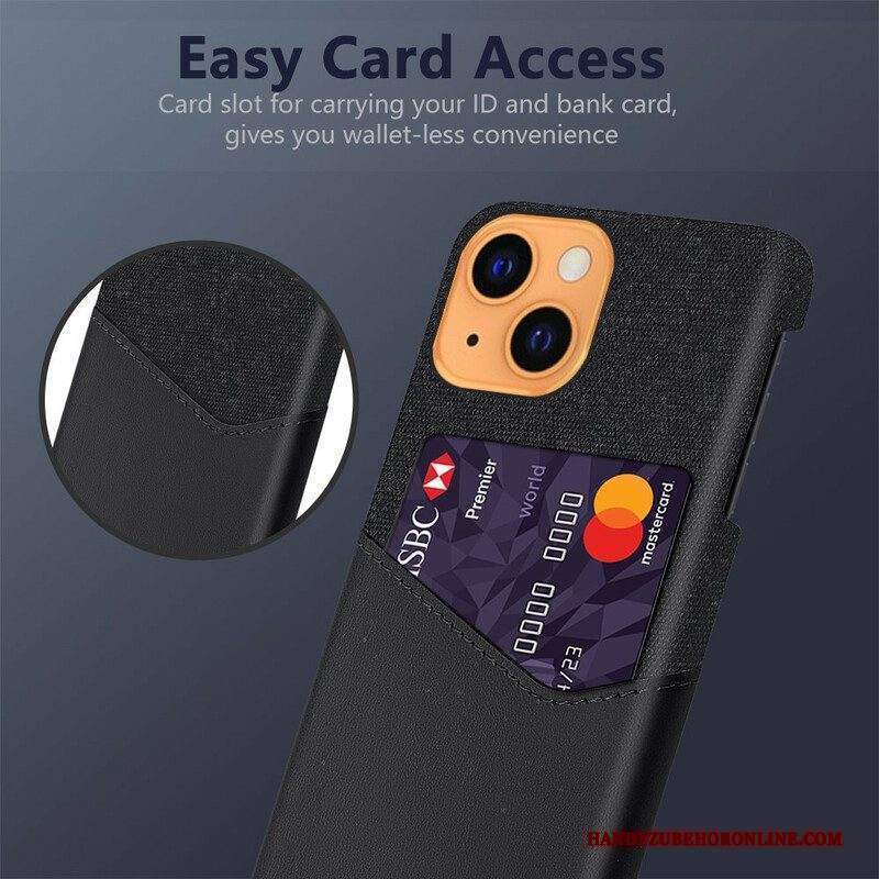 Cover iPhone 13 Mini Titolare Della Carta Ksq