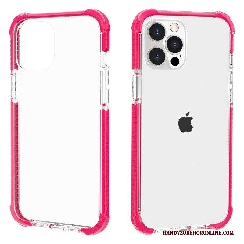 Cover iPhone 13 Pro Bordi In Silicone Trasparente