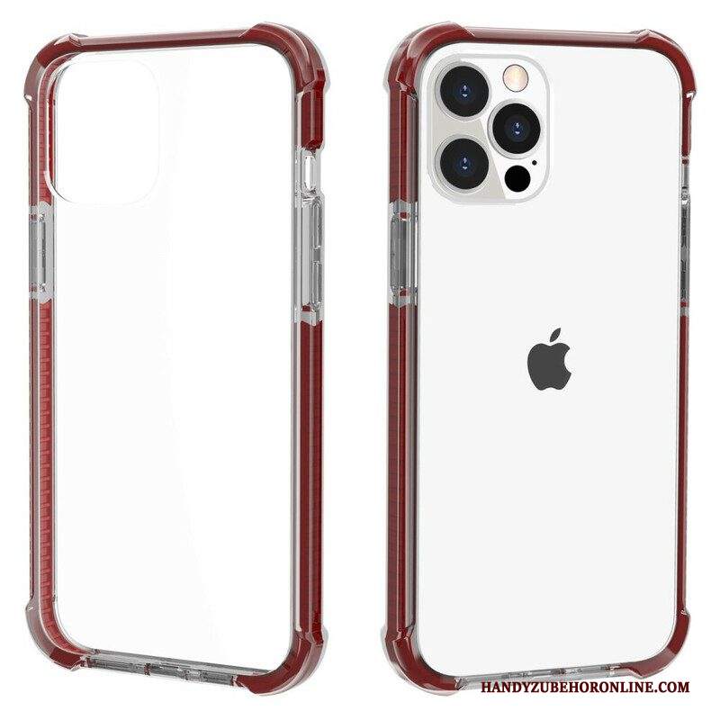 Cover iPhone 13 Pro Bordi In Silicone Trasparente