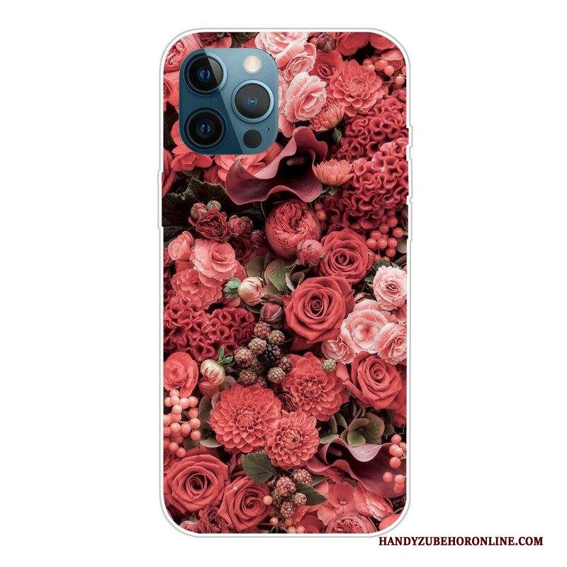 Cover iPhone 13 Pro Fiori Intensi