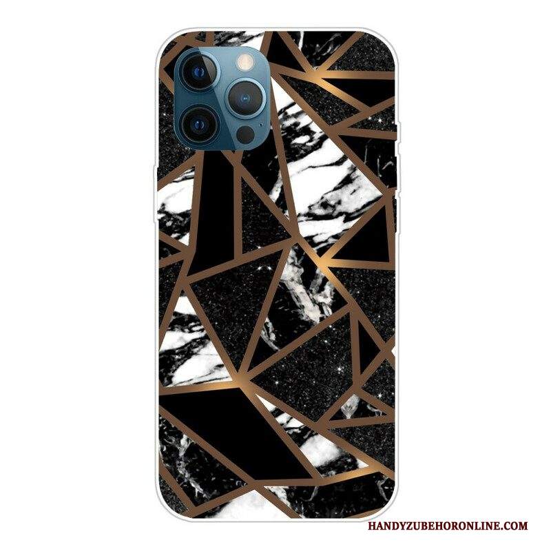 Cover iPhone 13 Pro Geometria Del Marmo