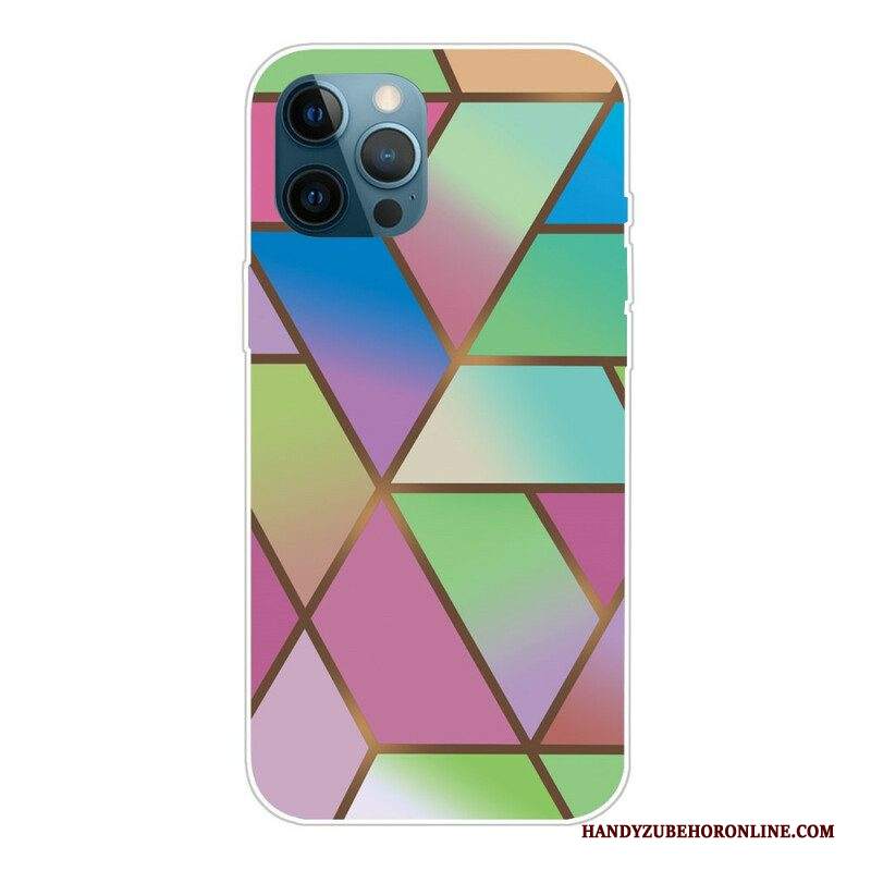 Cover iPhone 13 Pro Geometria Del Marmo