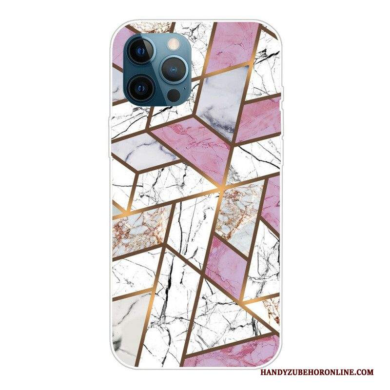 Cover iPhone 13 Pro Geometria Del Marmo