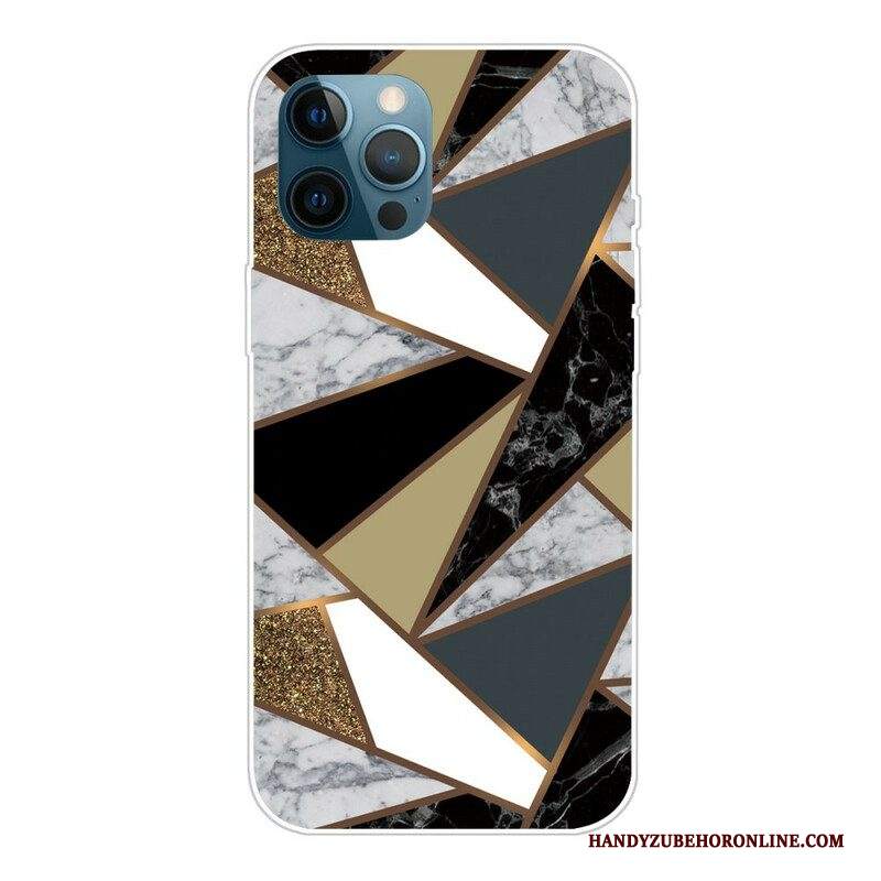 Cover iPhone 13 Pro Geometria Del Marmo