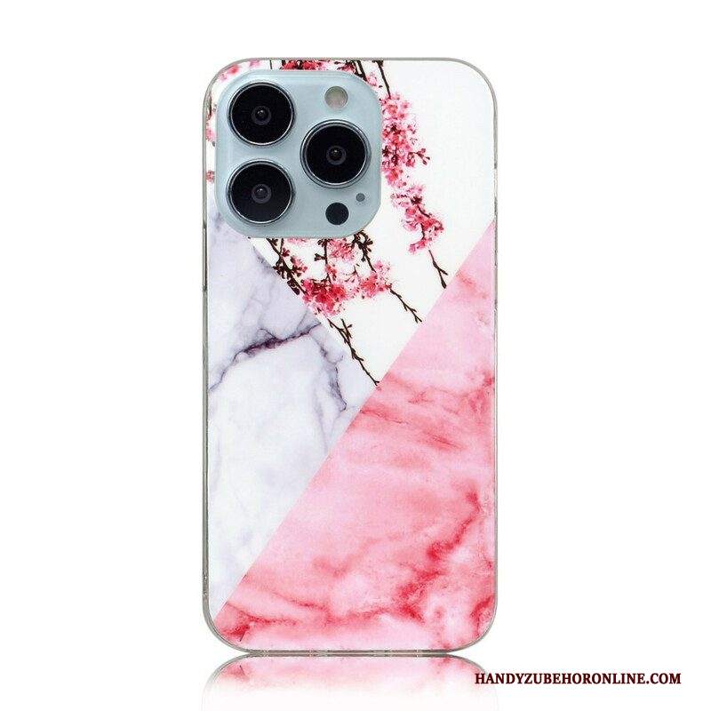 Cover iPhone 13 Pro Geometrie Di Marmo