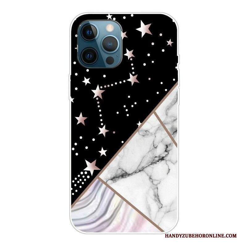 Cover iPhone 13 Pro Marmo Geometrico Variabile