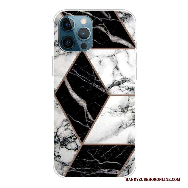 Cover iPhone 13 Pro Marmo Geometrico Variabile