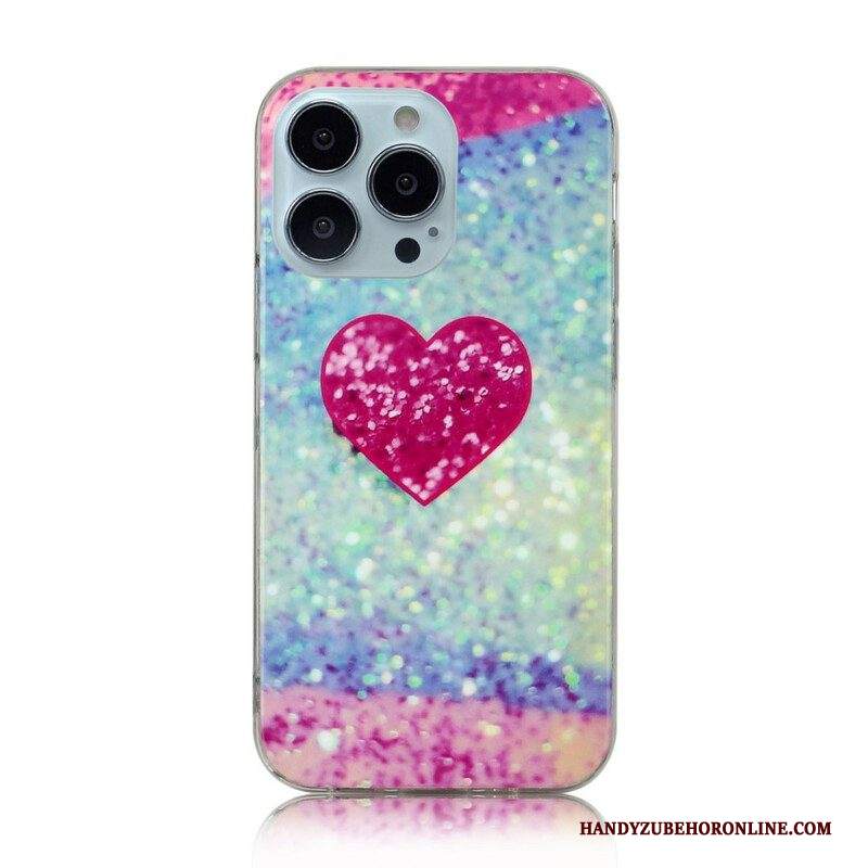 Cover iPhone 13 Pro Marmo Glitterato