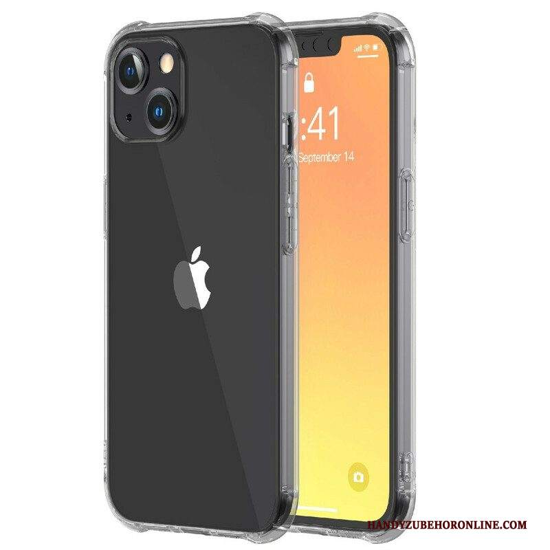 Cover iPhone 13 Pro Max Cuscini Protettivi Leeu Trasparenti