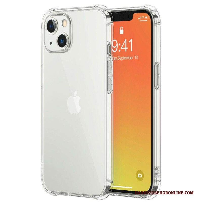 Cover iPhone 13 Pro Max Cuscini Protettivi Leeu Trasparenti