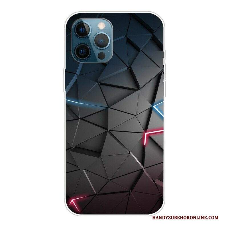 Cover iPhone 13 Pro Max Geometria Flessibile