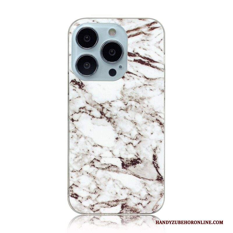 Cover iPhone 13 Pro Max Marmo Semplificato