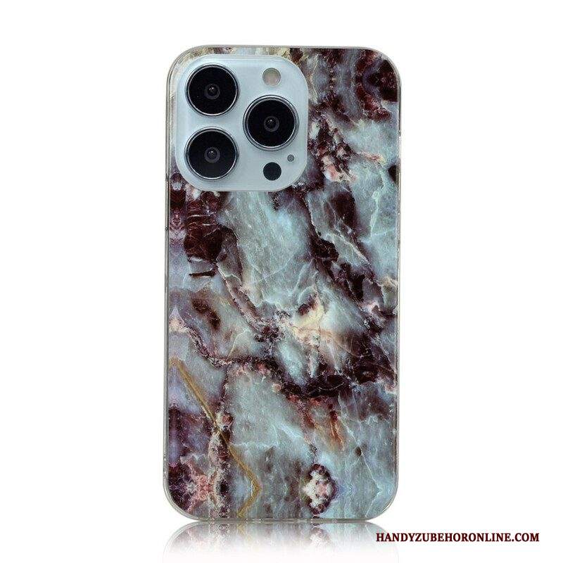 Cover iPhone 13 Pro Max Marmo Semplificato