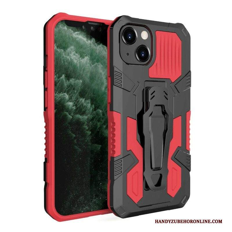 Cover iPhone 13 Pro Max Robot Con Clip Da Cintura