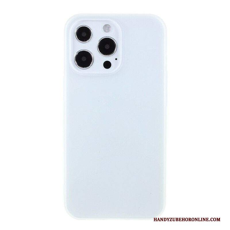 Cover iPhone 13 Pro Max Silicone Flessibile Opaco