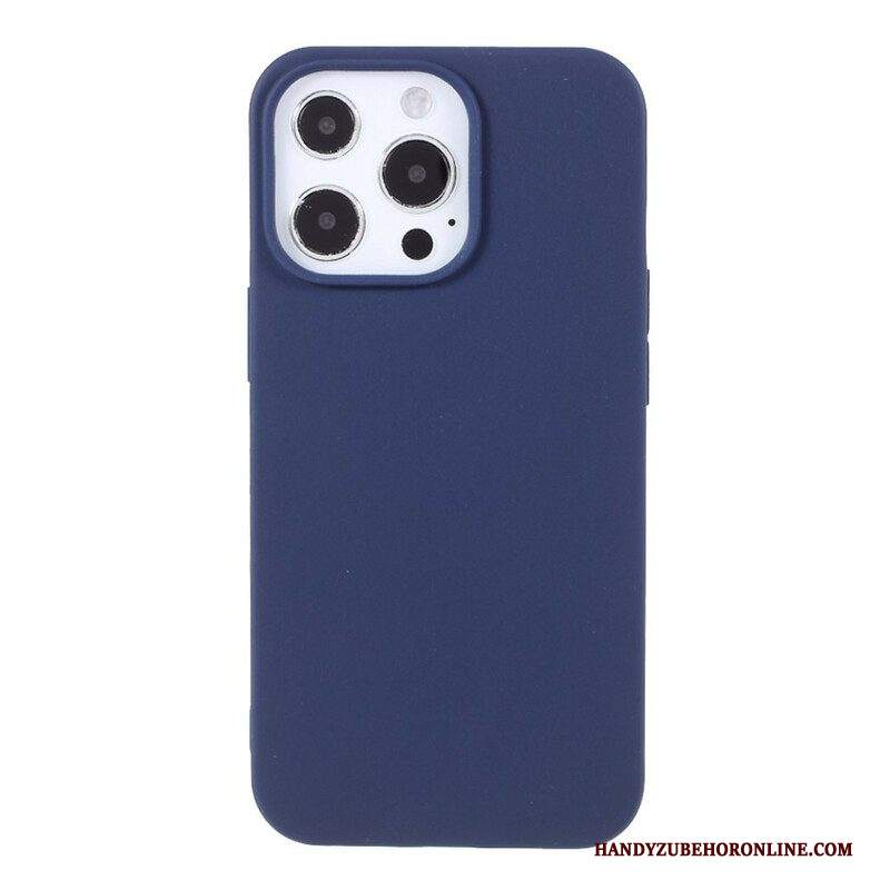 Cover iPhone 13 Pro Max Silicone Flessibile Opaco