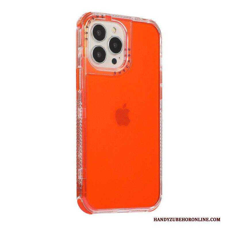 Cover iPhone 13 Pro Max Trasparente Colorato