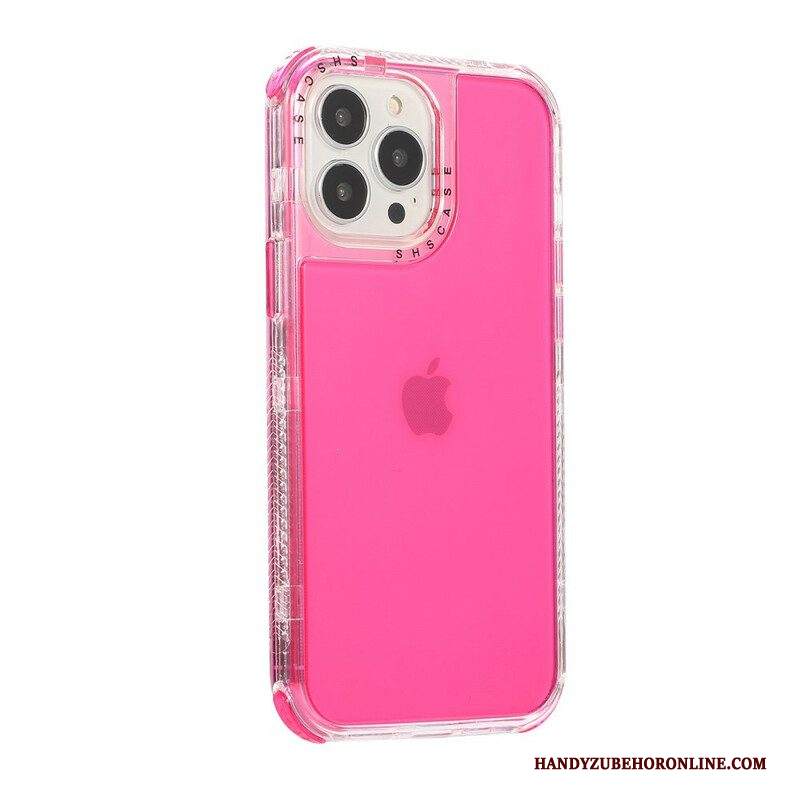 Cover iPhone 13 Pro Max Trasparente Colorato