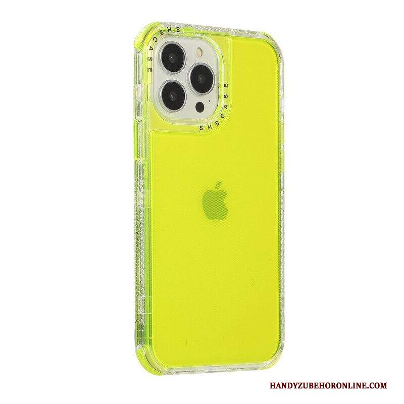 Cover iPhone 13 Pro Max Trasparente Colorato