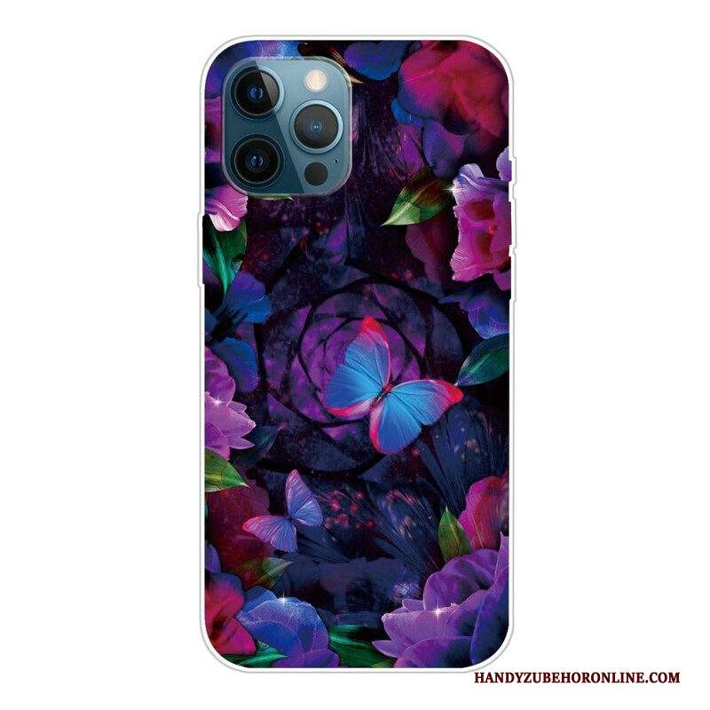 Cover iPhone 13 Pro Variazione Farfalle