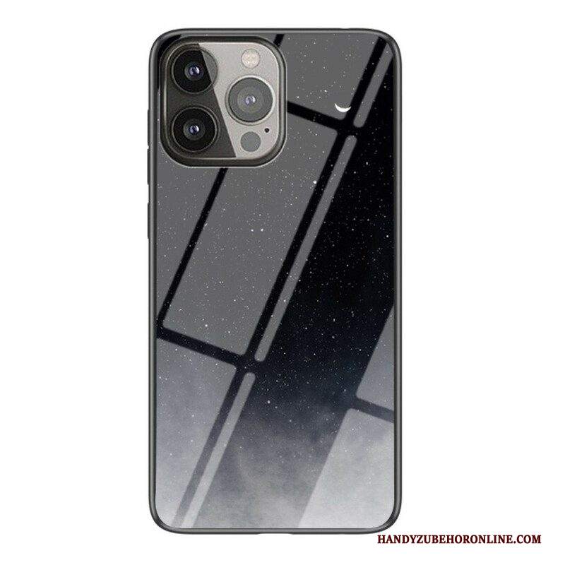 Cover iPhone 13 Pro Vetro Temperato Cielo Stellato